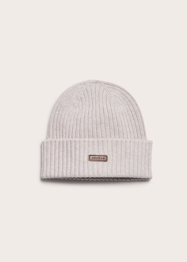 Baby & kids grey ribbed beanie